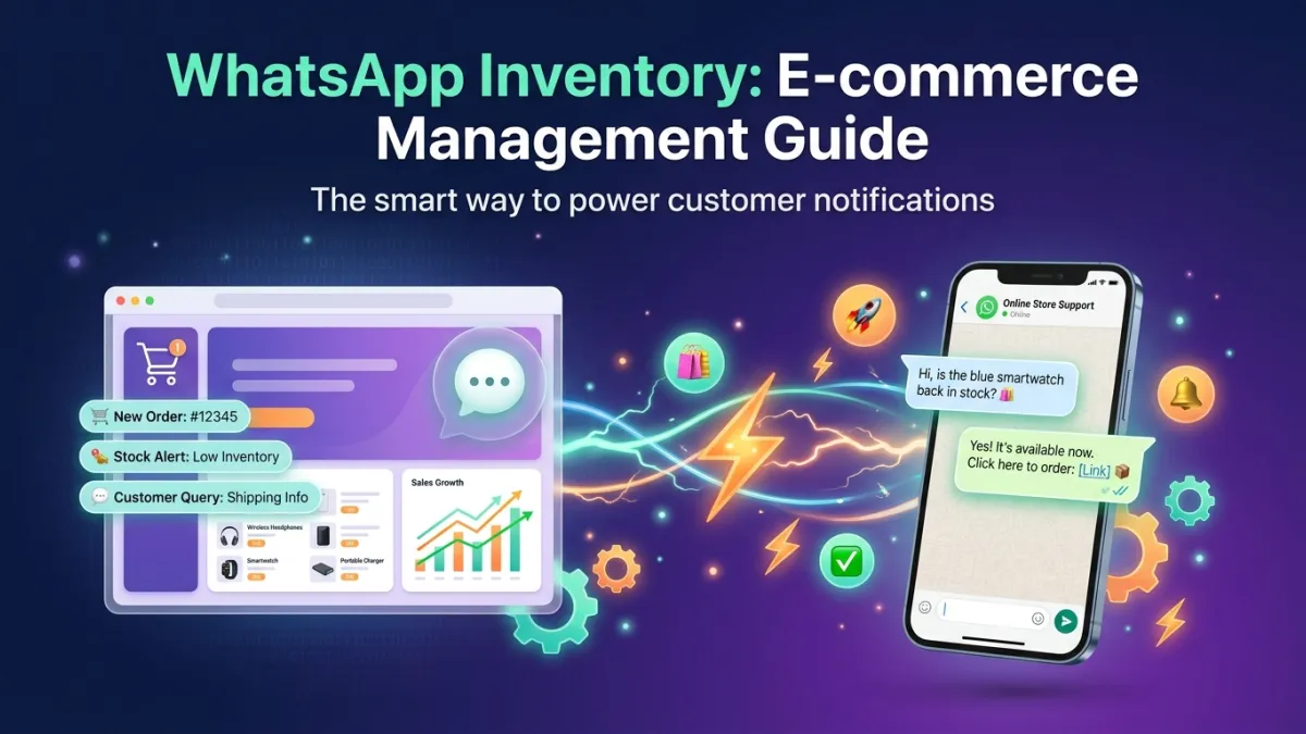 WhatsApp Inventory: E-commerce Management Guide