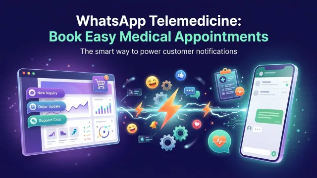 WhatsApp Telemedicine: Book Easy Medical Appointments