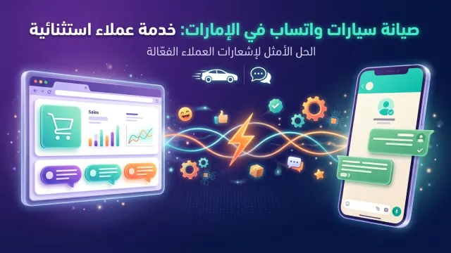 صيانة سيارات واتساب في الإمارات: خدمة عملاء استثنائية