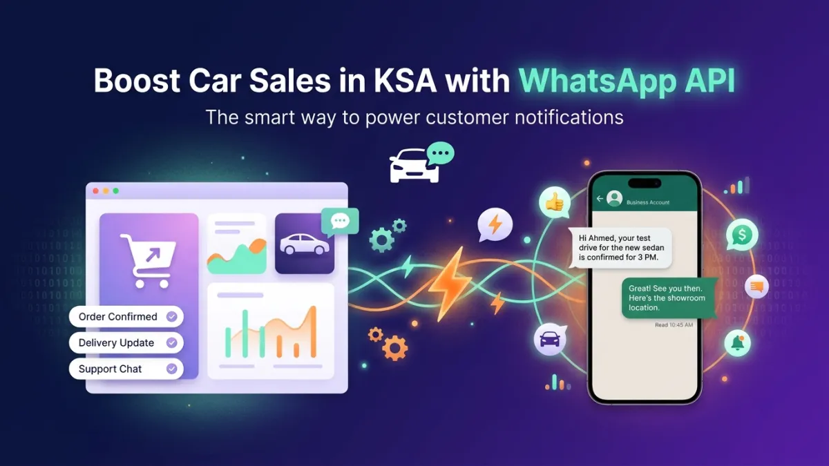 Boost Car Sales in KSA with WhatsApp API