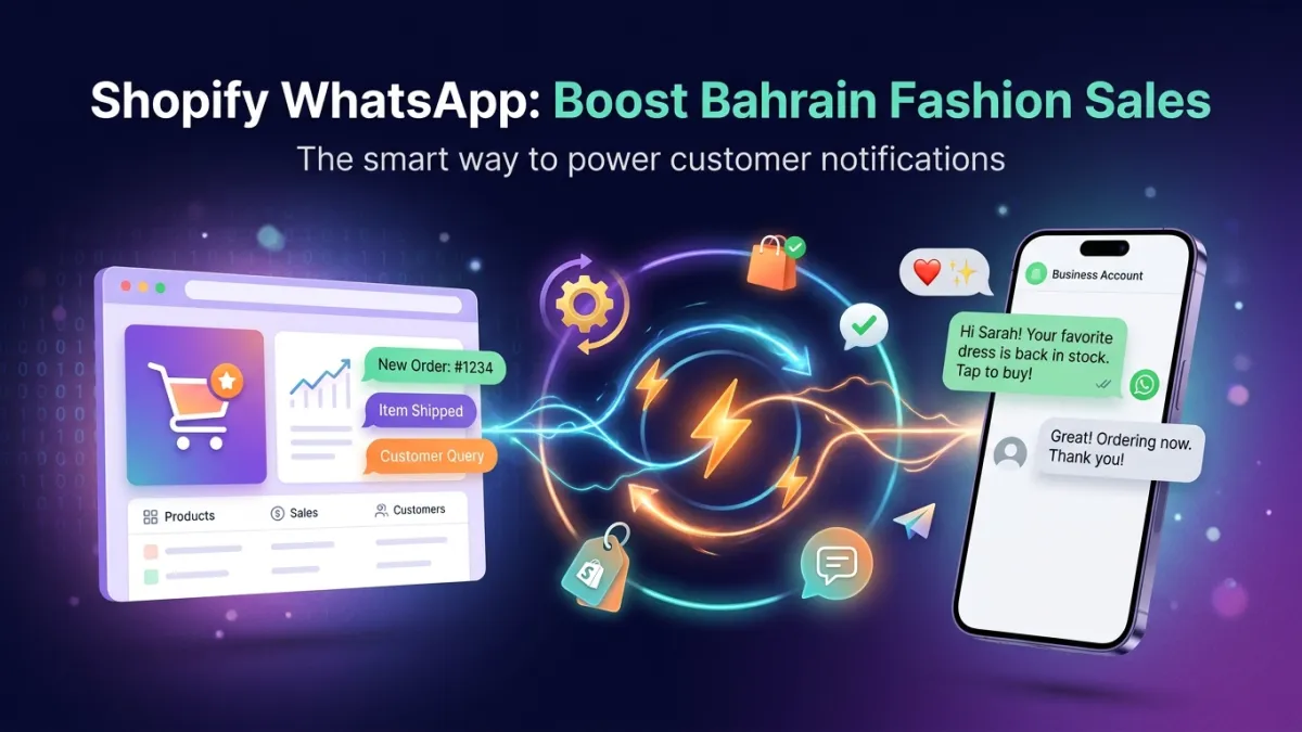 Shopify WhatsApp: Boost Bahrain Fashion Sales