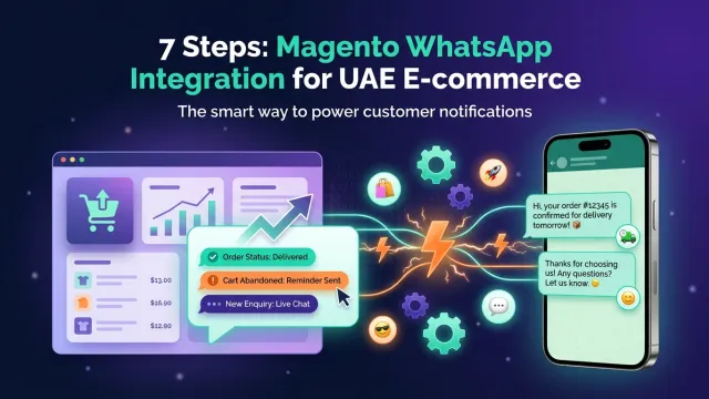 7 Steps: Magento WhatsApp Integration for UAE E-commerce
