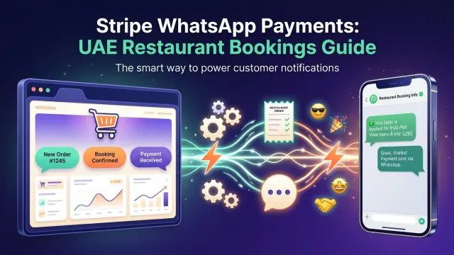 Stripe WhatsApp Payments: UAE Restaurant Bookings Guide