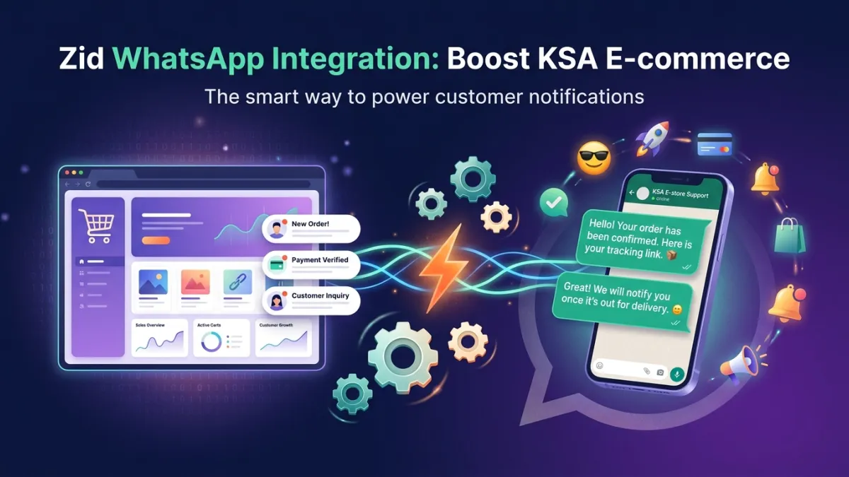 Zid WhatsApp Integration: Boost KSA E-commerce