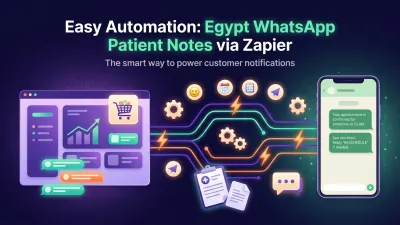 Easy Automation: Egypt WhatsApp Patient Notes via Zapier