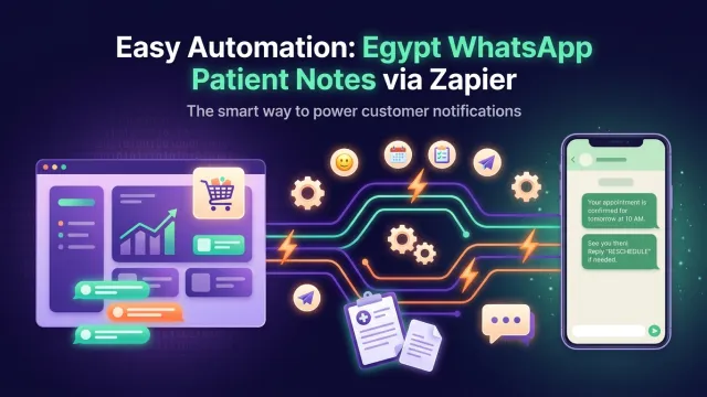 Easy Automation: Egypt WhatsApp Patient Notes via Zapier