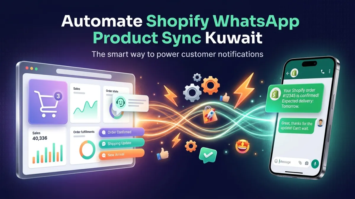 Automate Shopify WhatsApp Product Sync Kuwait