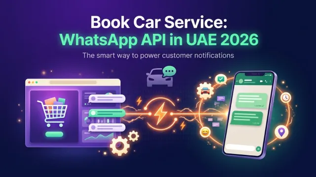 Book Car Service: WhatsApp API in UAE 2026