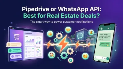 Pipedrive or WhatsApp API: Best for Real Estate Deals?