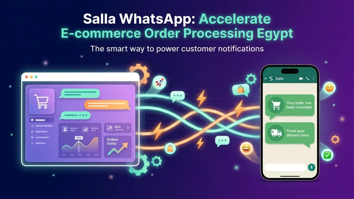 Salla WhatsApp: Accelerate E-commerce Order Processing Egypt