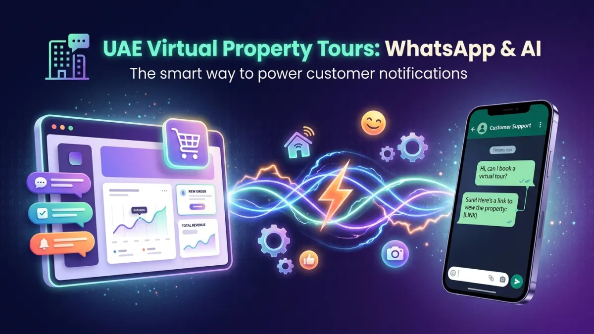 UAE Virtual Property Tours: WhatsApp & AI