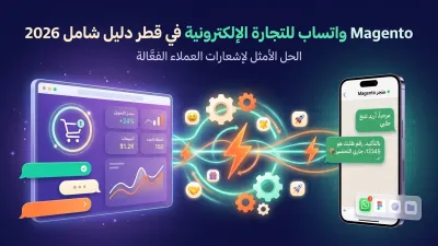 Magento واتساب للتجارة الإلكترونية في قطر دليل شامل 2026