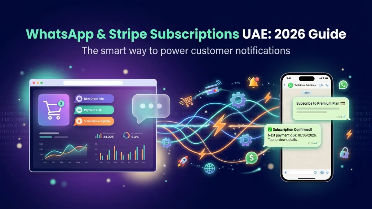 WhatsApp & Stripe Subscriptions UAE: 2026 Guide