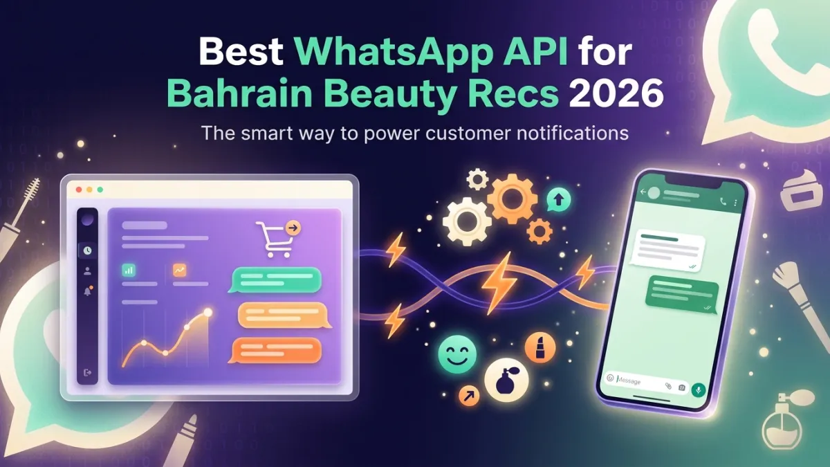 Best WhatsApp API for Bahrain Beauty Recs 2026