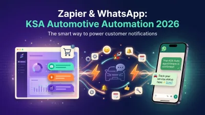 Zapier & WhatsApp: KSA Automotive Automation 2026