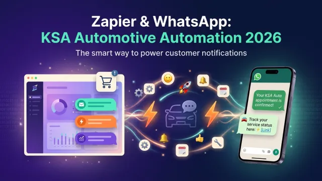 Zapier & WhatsApp: KSA Automotive Automation 2026