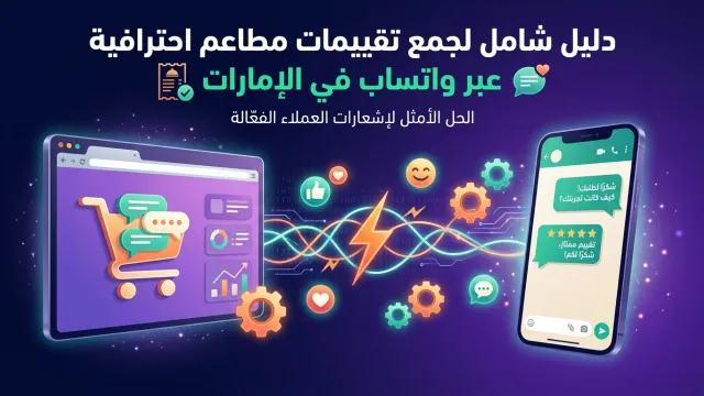 دليل شامل لجمع تقييمات مطاعم احترافية عبر واتساب في الإمارات