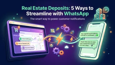 Real Estate Deposits: 5 Ways to Streamline with WhatsApp