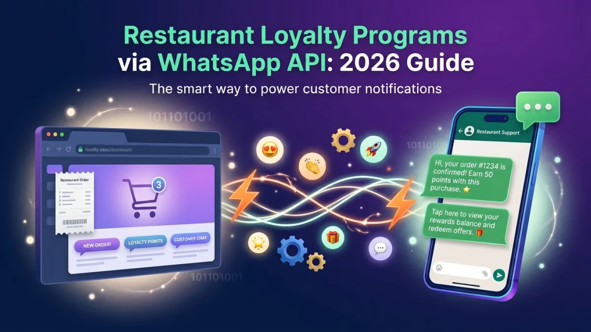 Restaurant Loyalty Programs via WhatsApp API: 2026 Guide