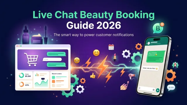 Live Chat Beauty Booking Guide 2026