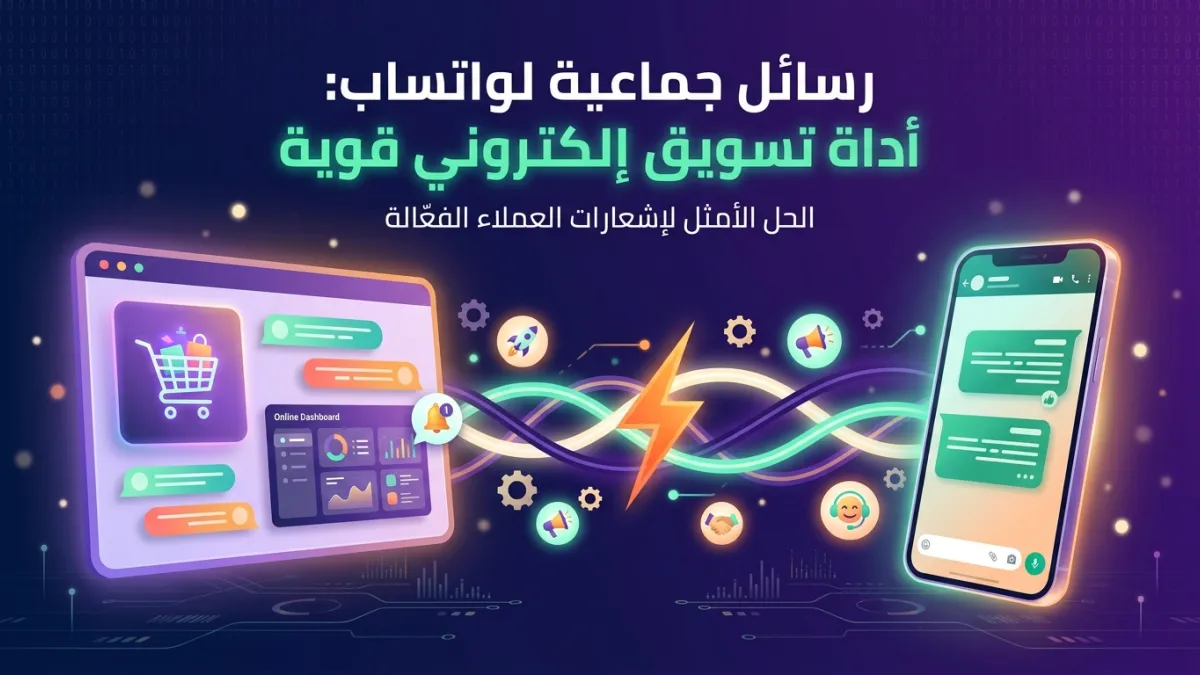 رسائل جماعية لواتساب: أداة تسويق إلكتروني قوية
