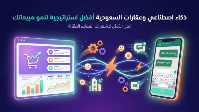 ذكاء اصطناعي وعقارات السعودية أفضل استراتيجية لنمو مبيعاتك