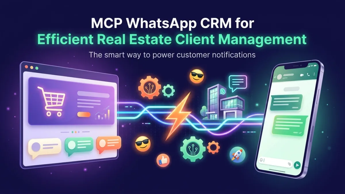 MCP WhatsApp CRM for Efficient Real Estate Client Management