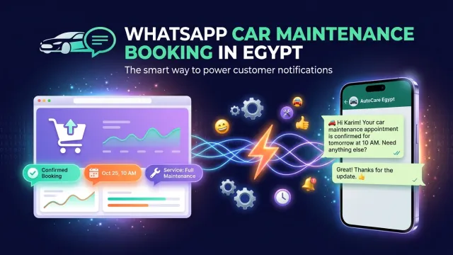 WhatsApp Car Maintenance Booking in Egypt