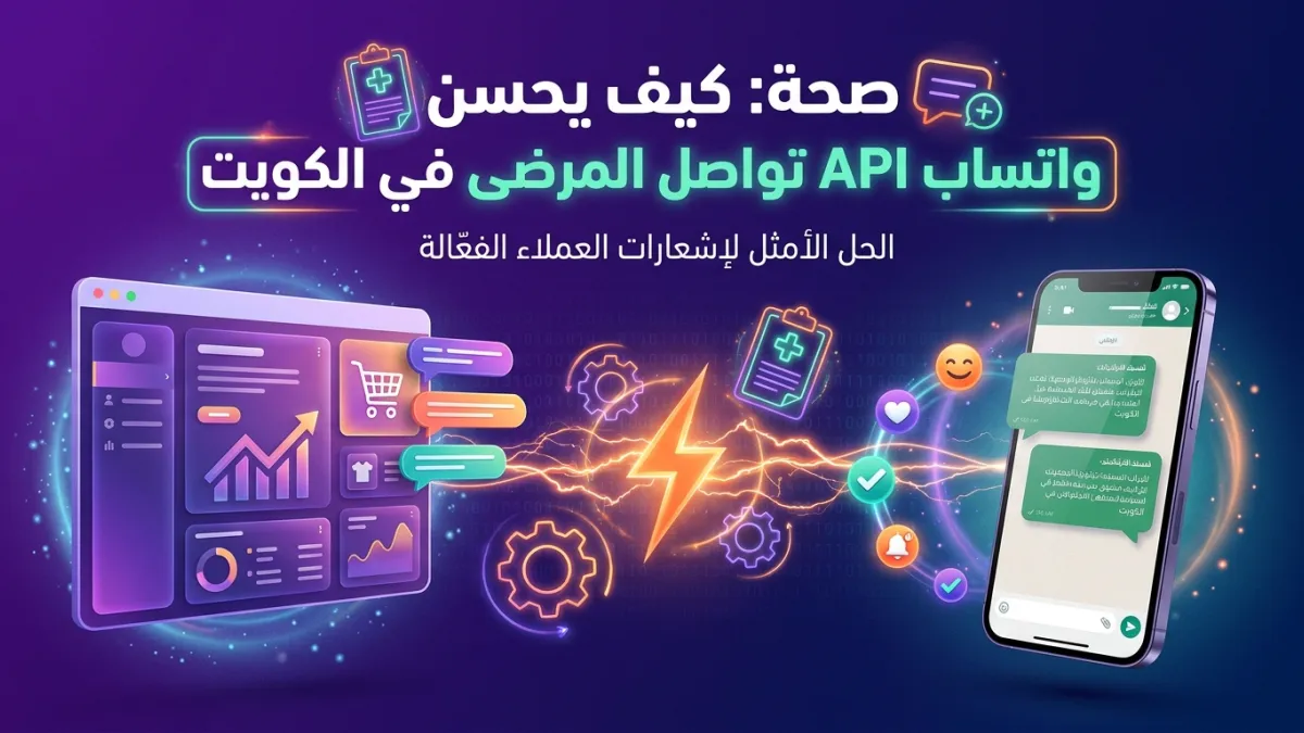 صحة: كيف يحسن واتساب API تواصل المرضى في الكويت