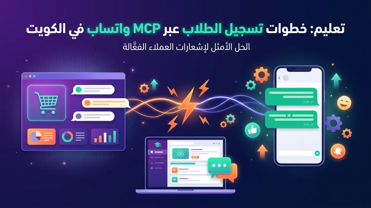 تعليم: خطوات تسجيل الطلاب عبر MCP واتساب في الكويت