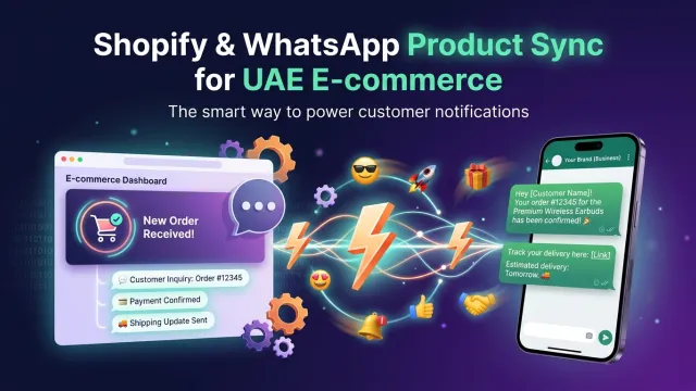 Shopify & WhatsApp Product Sync for UAE E-commerce