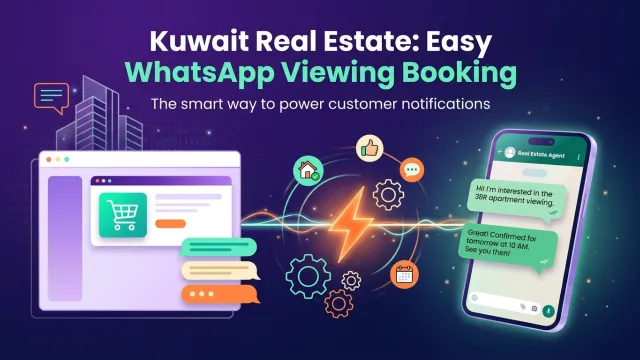 Kuwait Real Estate: Easy WhatsApp Viewing Booking