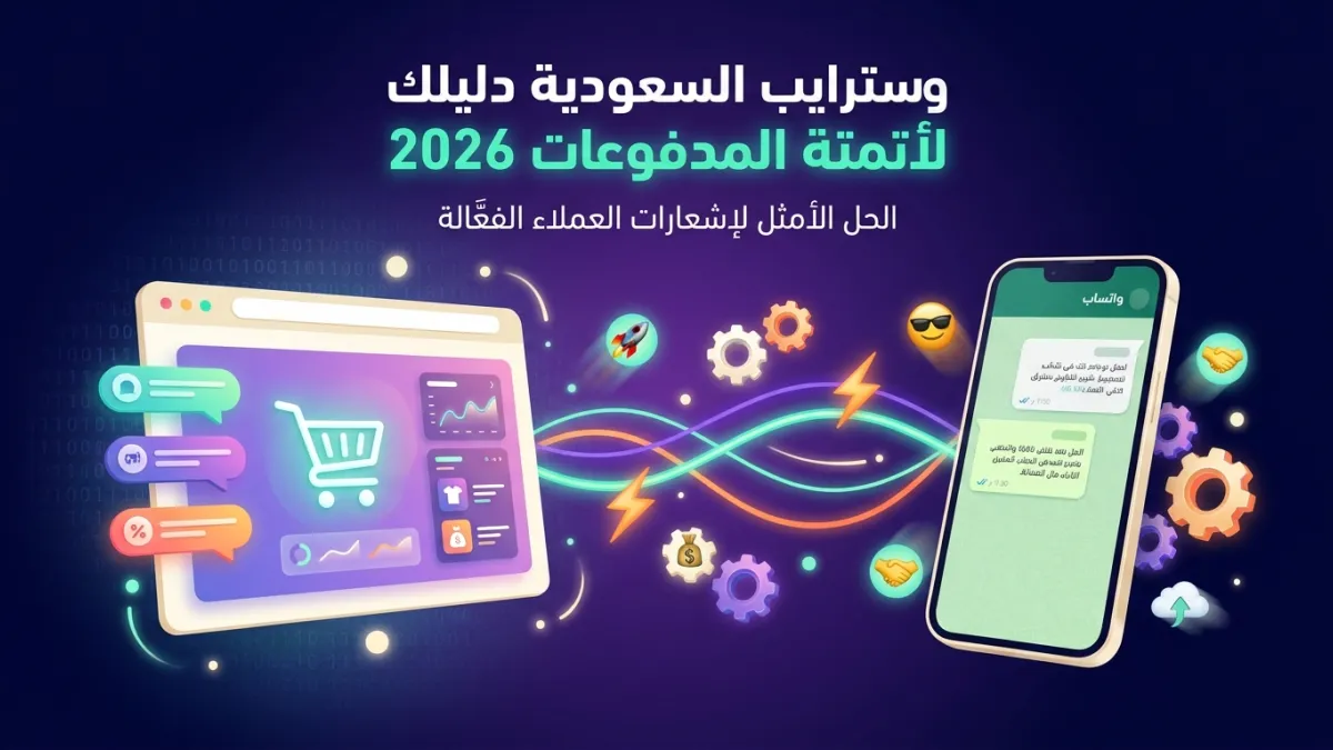 واتساب سترايب السعودية دليلك لأتمتة المدفوعات 2026
