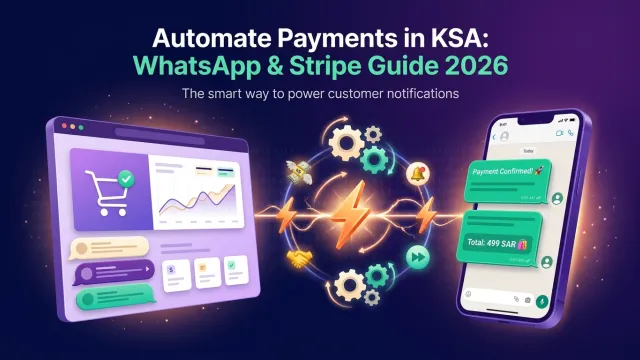 Automate Payments in KSA: WhatsApp & Stripe Guide 2026