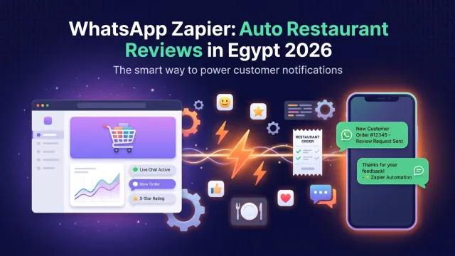 WhatsApp Zapier: Auto Restaurant Reviews in Egypt 2026