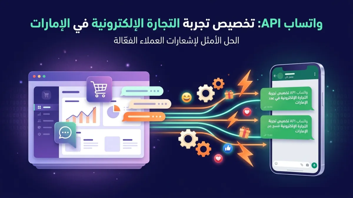 واتساب API: تخصيص تجربة التجارة الإلكترونية في الإمارات