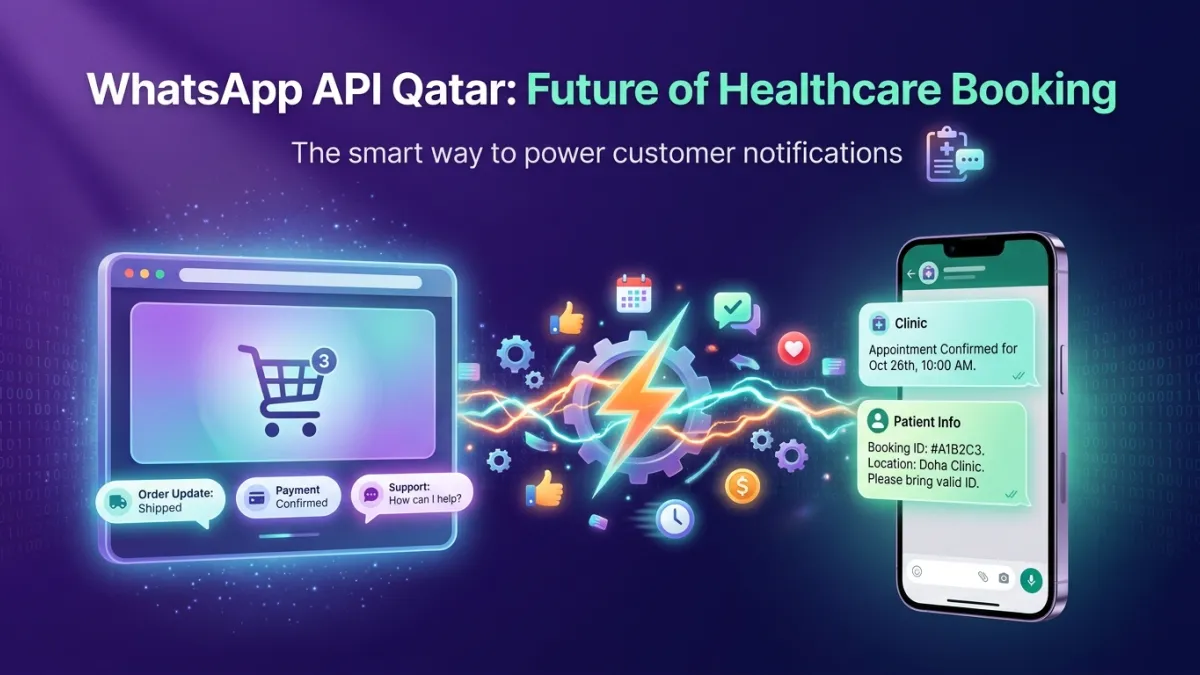 WhatsApp API Qatar: Future of Healthcare Booking