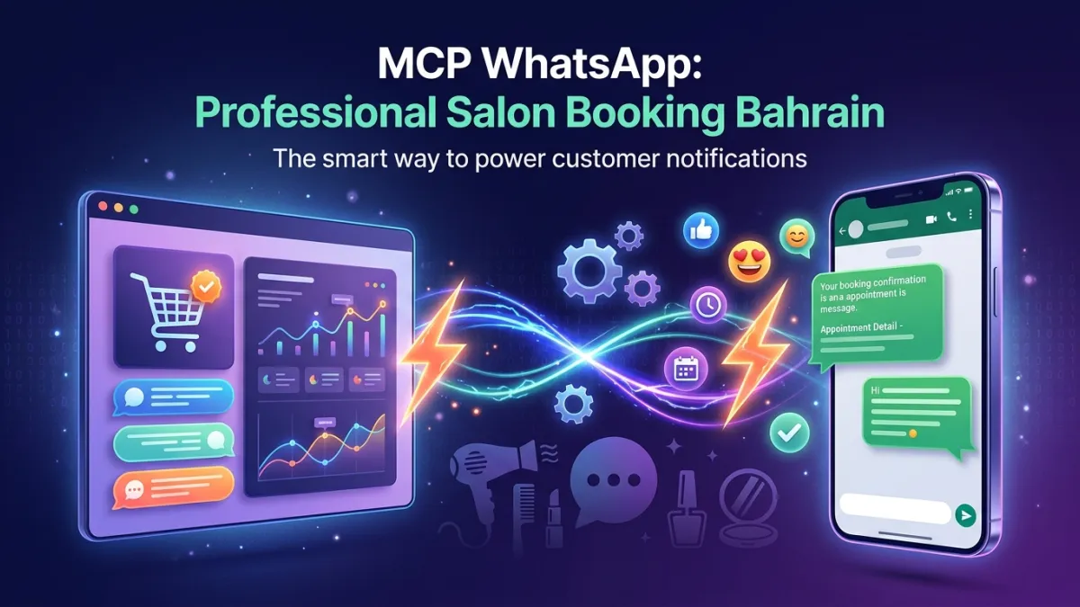 MCP WhatsApp: Professional Salon Booking Bahrain