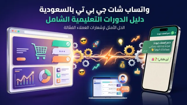 واتساب شات جي بي تي بالسعودية دليل الدورات التعليمية الشامل