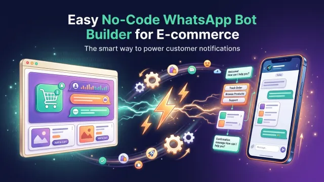 Easy No-Code WhatsApp Bot Builder for E-commerce
