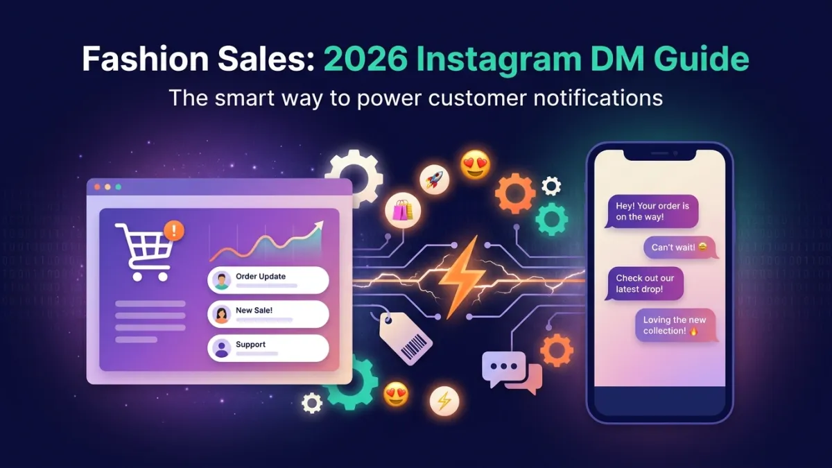 Fashion Sales: 2026 Instagram DM Guide