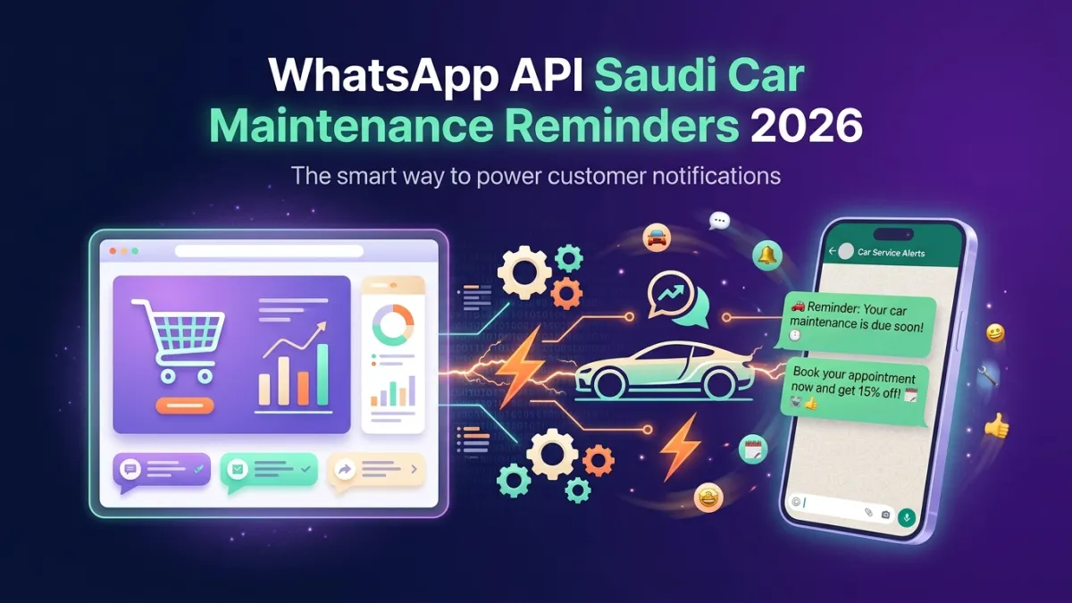 WhatsApp API Saudi Car Maintenance Reminders 2026