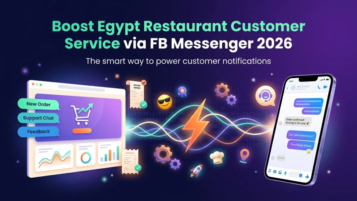 Boost Egypt Restaurant Customer Service via FB Messenger 2026