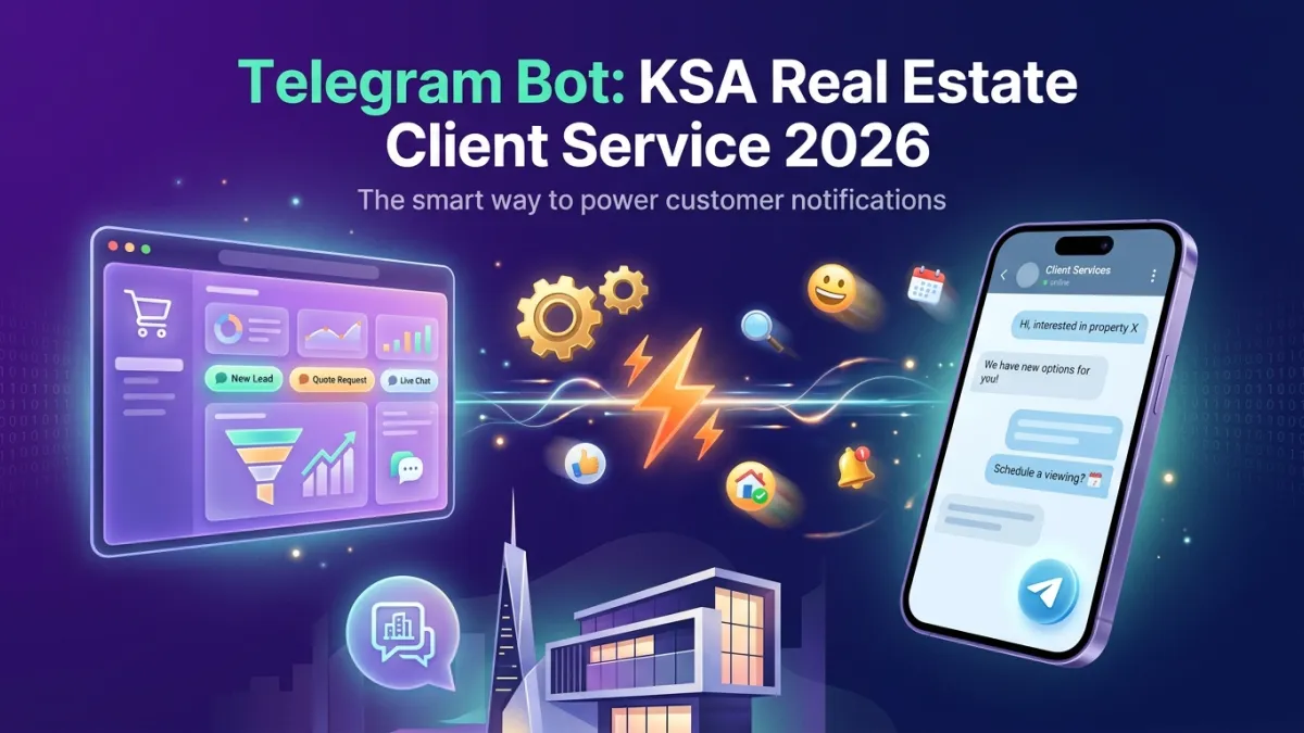 Telegram Bot: KSA Real Estate Client Service 2026