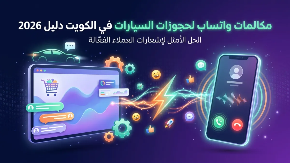 مكالمات واتساب لحجوزات السيارات في الكويت دليل 2026