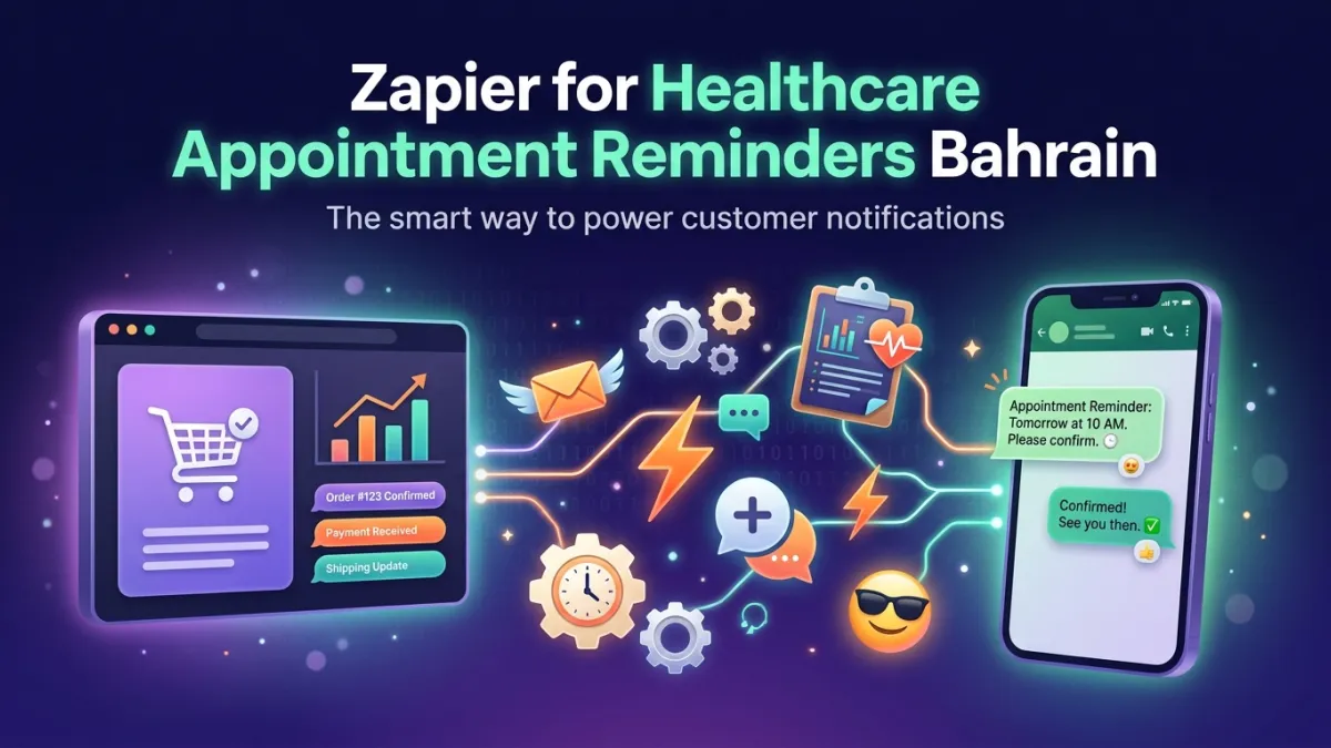 Zapier for Healthcare Appointment Reminders Bahrain