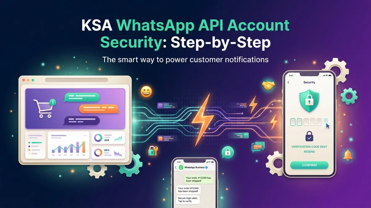KSA WhatsApp API Account Security: Step-by-Step