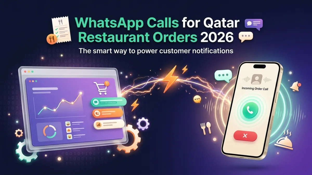 WhatsApp Calls for Qatar Restaurant Orders 2026