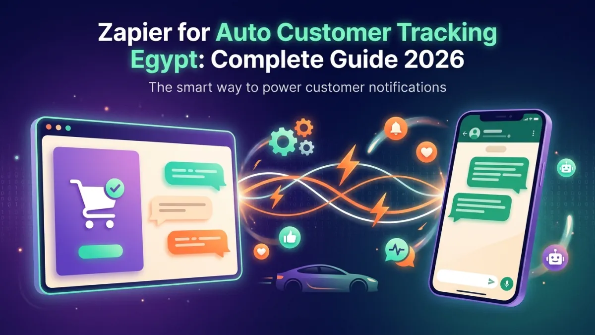 Zapier for Auto Customer Tracking Egypt: Complete Guide 2026