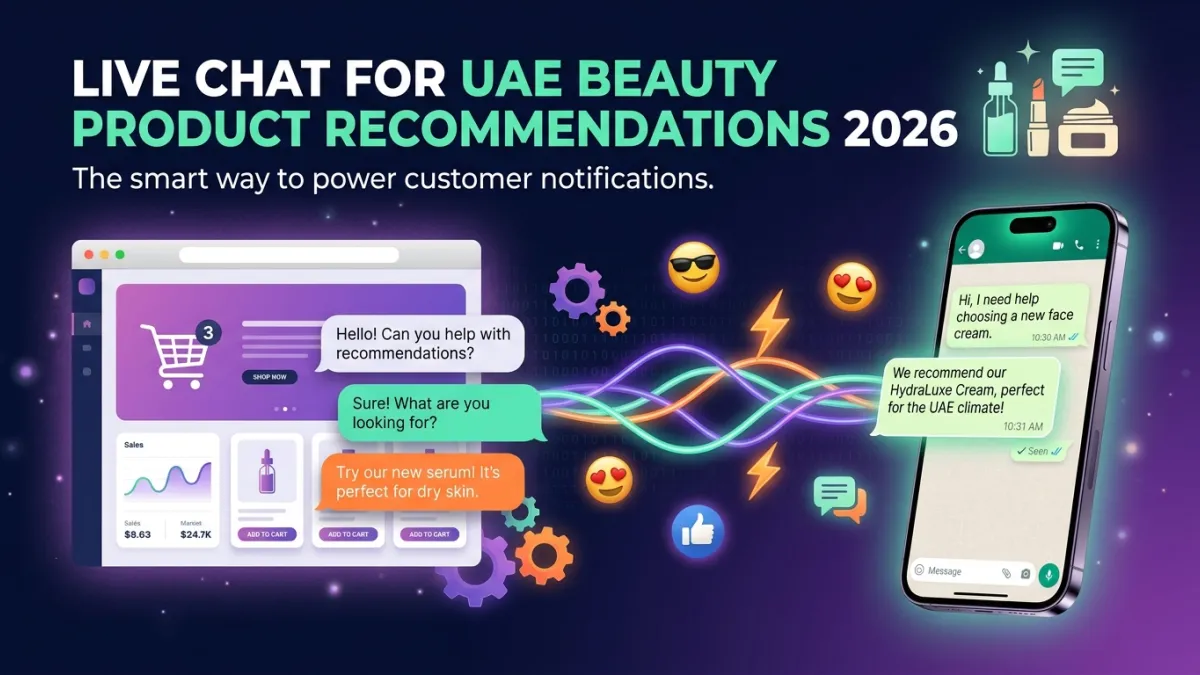 Live Chat for UAE Beauty Product Recommendations 2026
